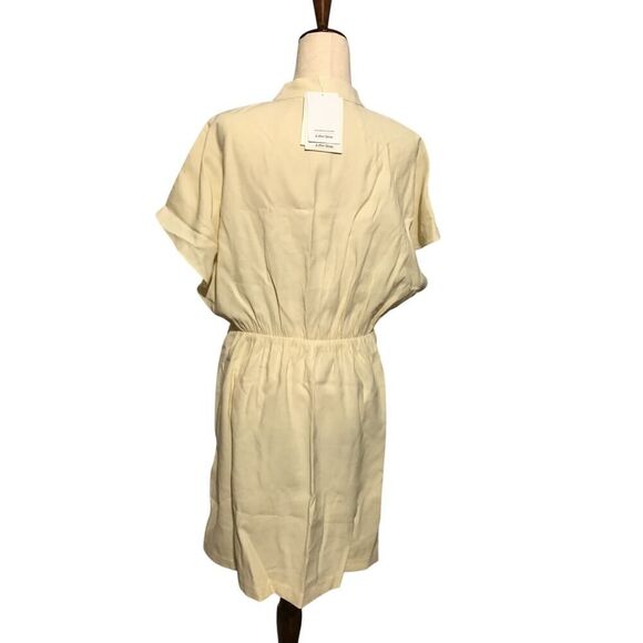Stockholm Atelier Cream Knee-Length Dress MED - Picture 4 of 11